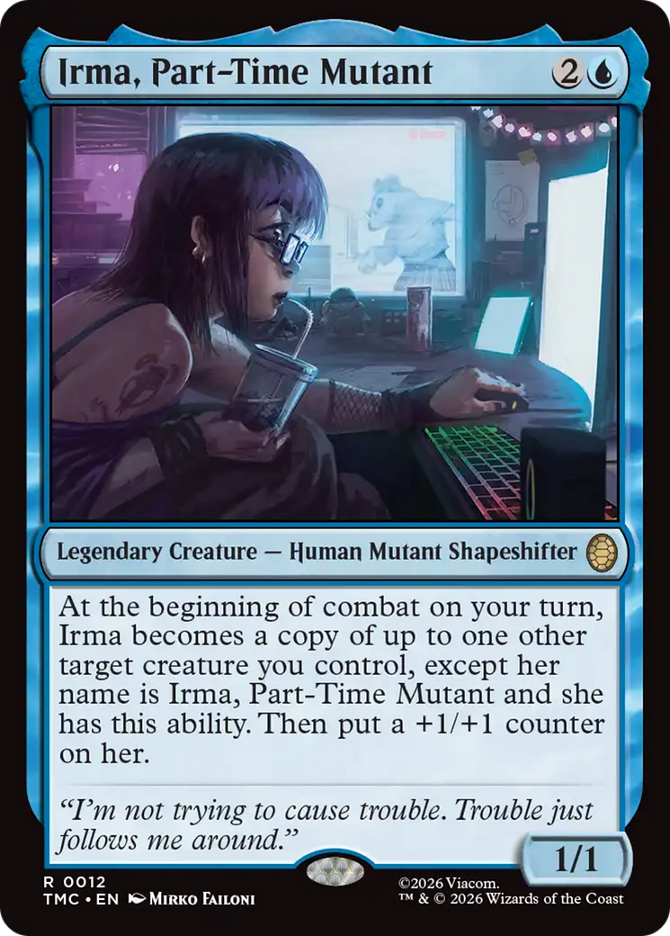 Irma, Part-Time Mutant [Teenage Mutant Ninja Turtles Commander] | Gear Gaming Fayetteville