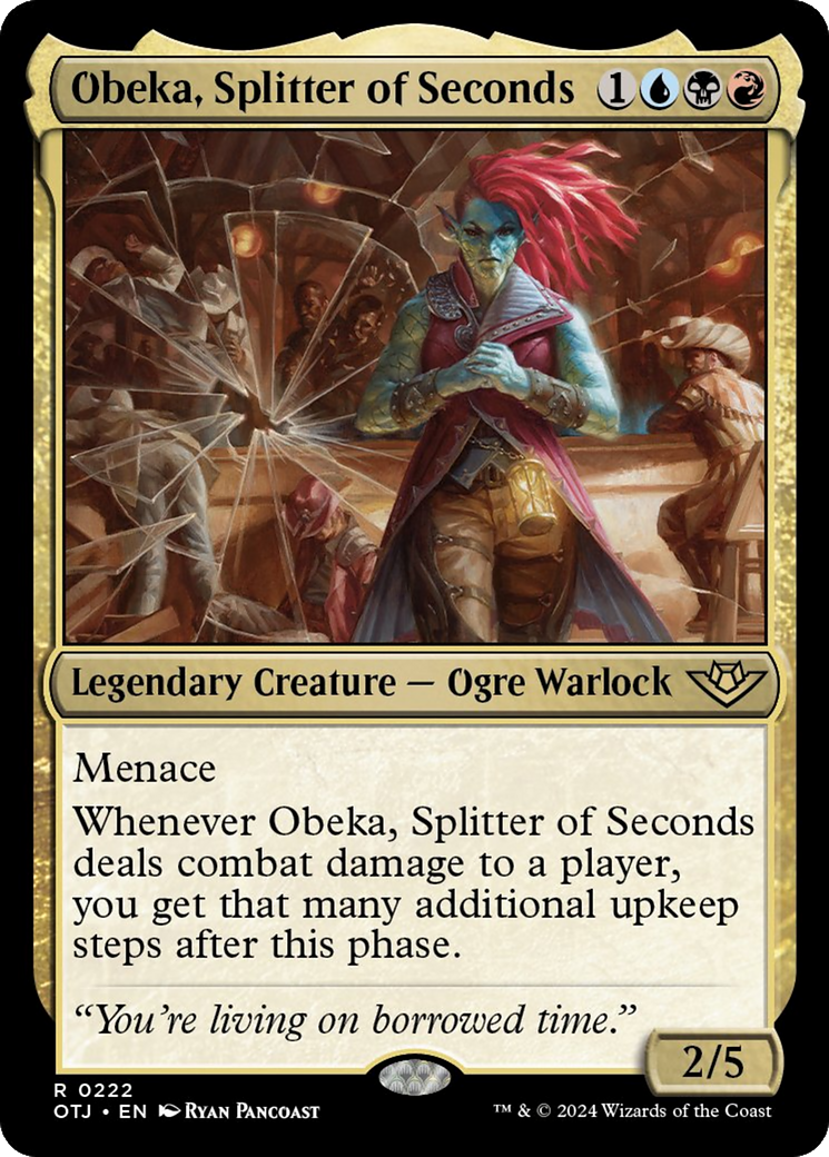 Obeka, Splitter of Seconds [Outlaws of Thunder Junction] | Gear Gaming Fayetteville