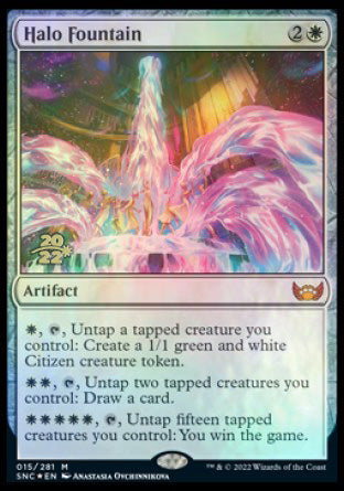 Halo Fountain [Streets of New Capenna Prerelease Promos] | Gear Gaming Fayetteville