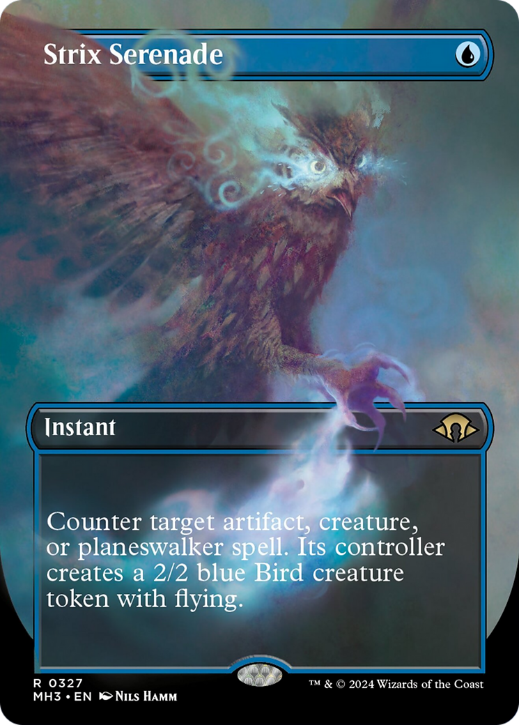 Strix Serenade (Borderless) [Modern Horizons 3] | Gear Gaming Fayetteville