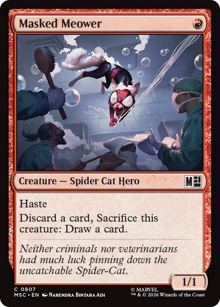 Masked Meower [Marvel Super Heroes Commander] | Gear Gaming Fayetteville