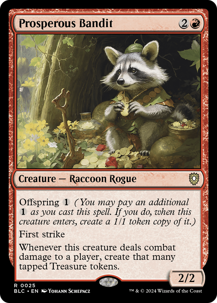 Prosperous Bandit [Bloomburrow Commander] | Gear Gaming Fayetteville