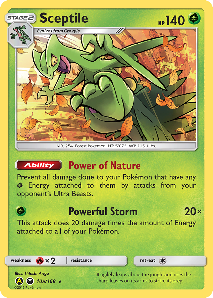 Sceptile (10a/168) [Alternate Art Promos] | Gear Gaming Fayetteville