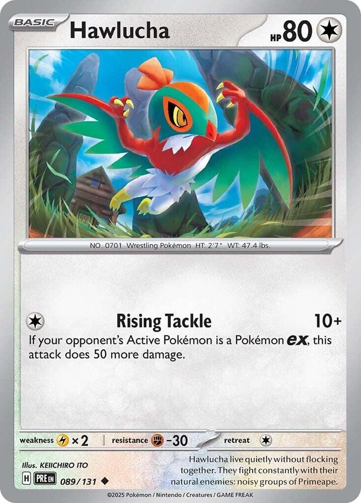 Hawlucha (089/131) [Scarlet & Violet: Prismatic Evolutions] | Gear Gaming Fayetteville