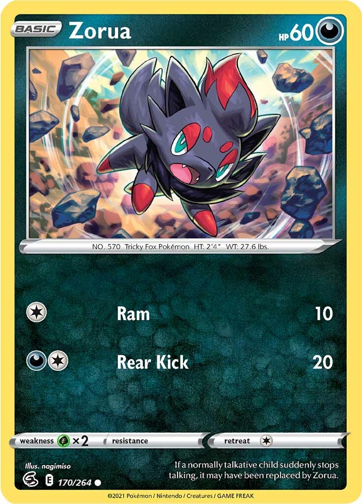 Zorua (170/264) [Sword & Shield: Fusion Strike] | Gear Gaming Fayetteville