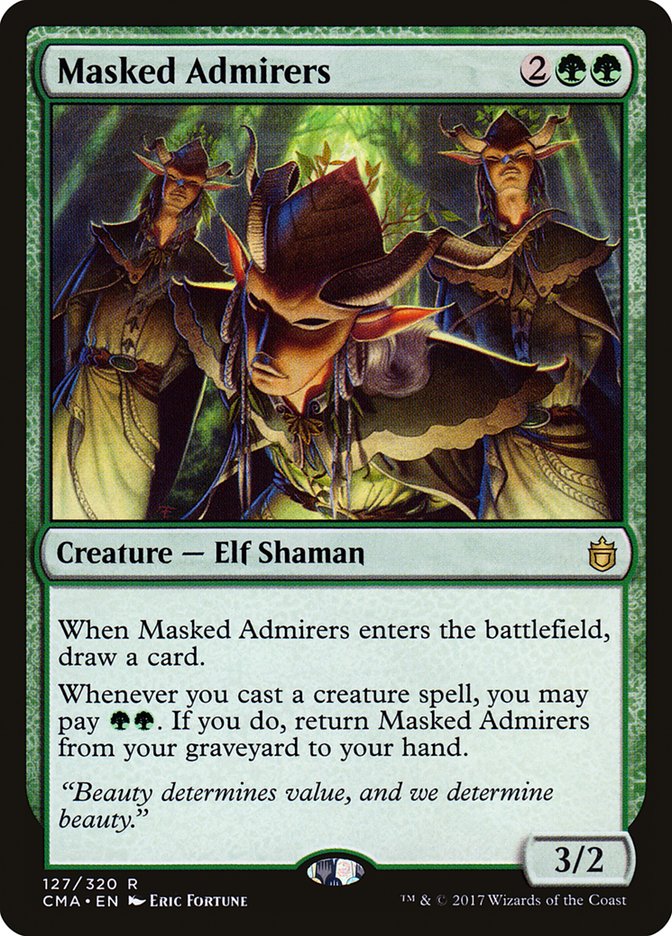 Masked Admirers [Commander Anthology] | Gear Gaming Fayetteville