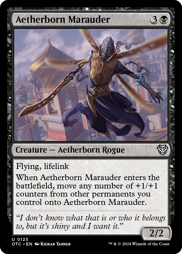 Aetherborn Marauder [Outlaws of Thunder Junction Commander] | Gear Gaming Fayetteville