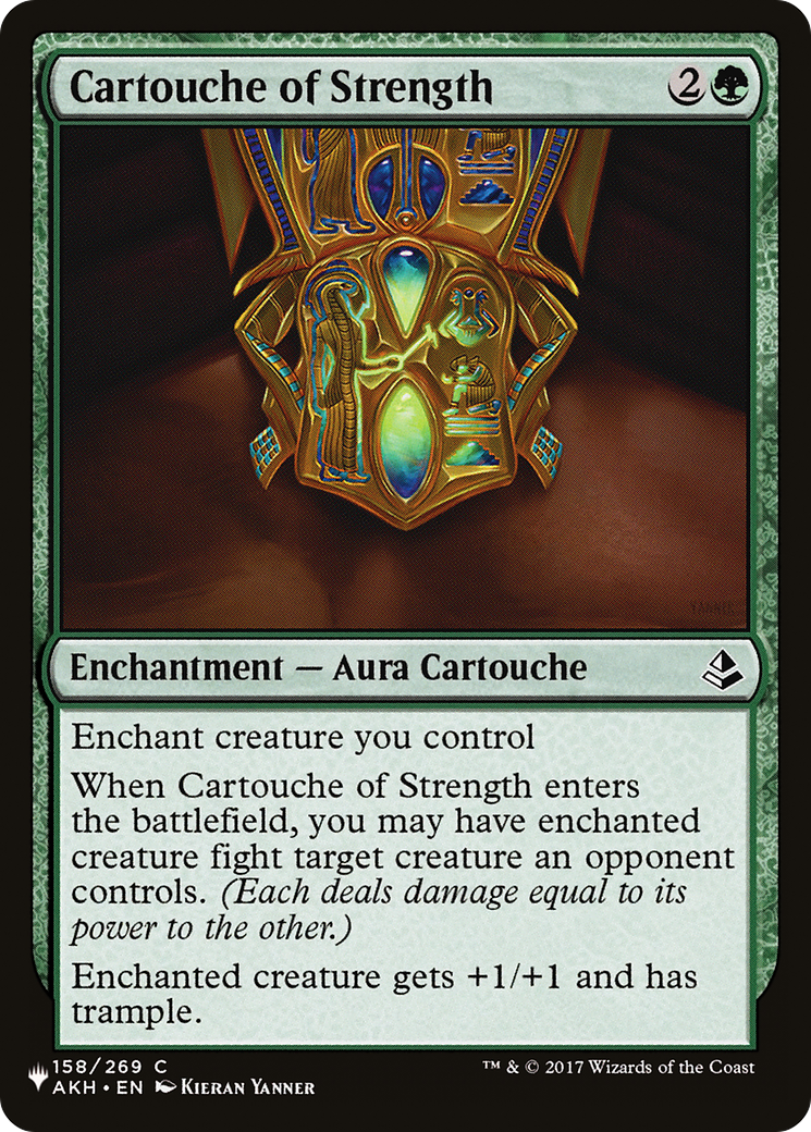 Cartouche of Strength [The List Reprints] | Gear Gaming Fayetteville