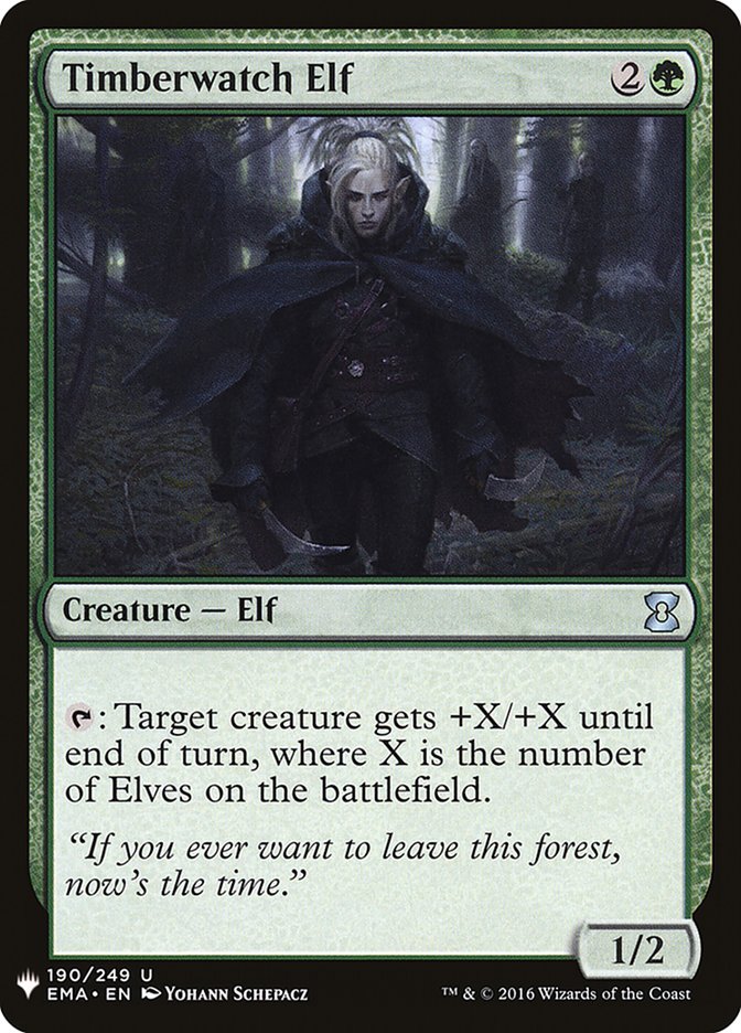 Timberwatch Elf [Mystery Booster] | Gear Gaming Fayetteville