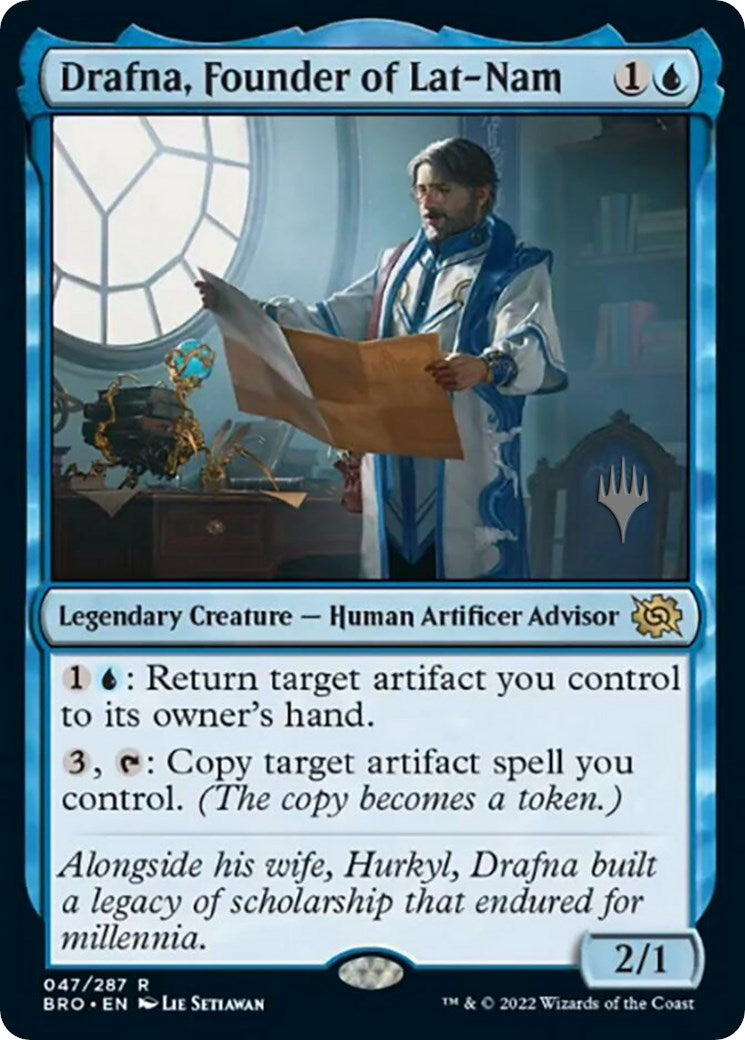 Drafna, Founder of Lat-Nam (Promo Pack) [The Brothers' War Promos] | Gear Gaming Fayetteville