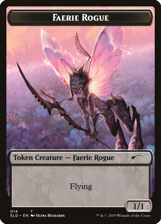 Faerie Rogue Token (014) [Secret Lair Drop Series] | Gear Gaming Fayetteville