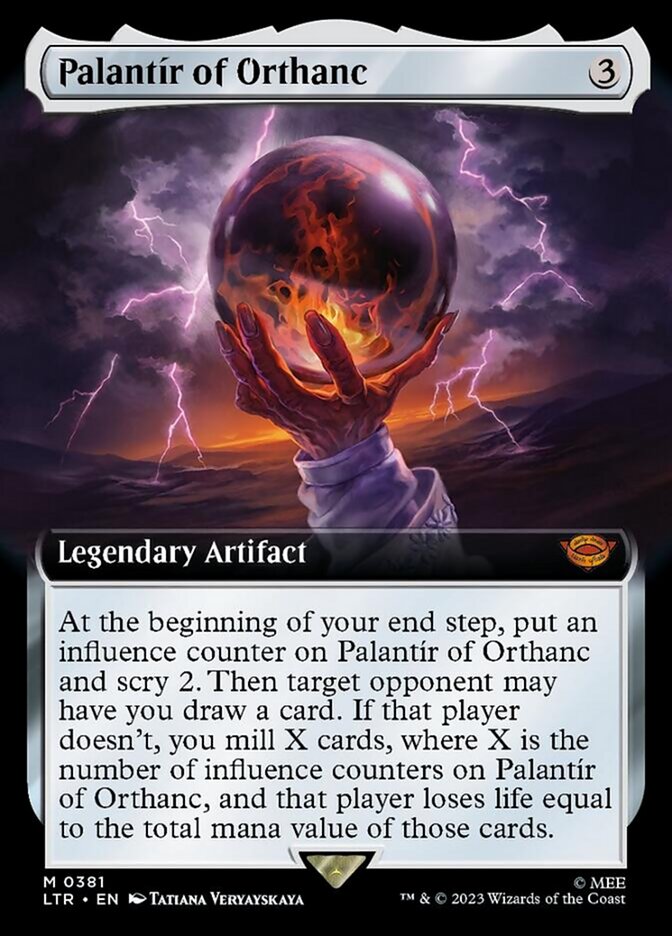 Palantir of Orthanc (Extended Art) [The Lord of the Rings: Tales of Middle-Earth] | Gear Gaming Fayetteville