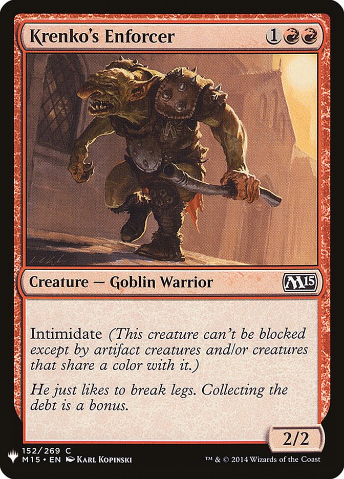 Krenko's Enforcer [Mystery Booster] | Gear Gaming Fayetteville