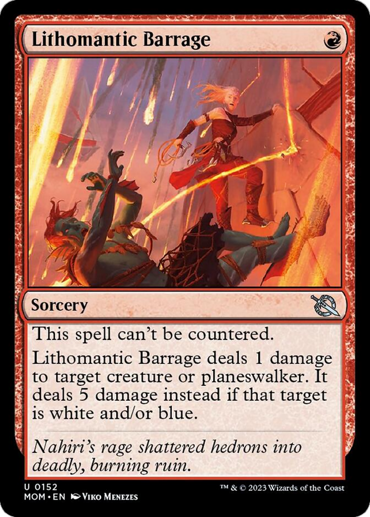 Lithomantic Barrage [March of the Machine] | Gear Gaming Fayetteville