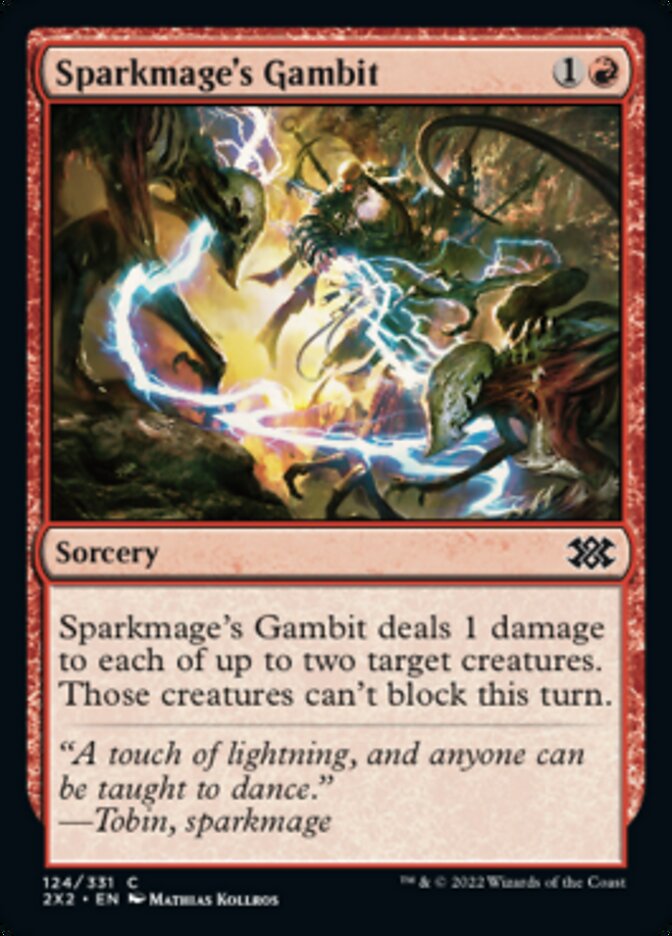 Sparkmage's Gambit [Double Masters 2022] | Gear Gaming Fayetteville