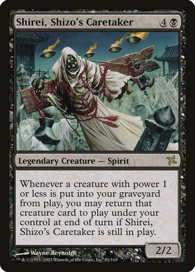 Shirei, Shizo's Caretaker [Betrayers of Kamigawa] | Gear Gaming Fayetteville