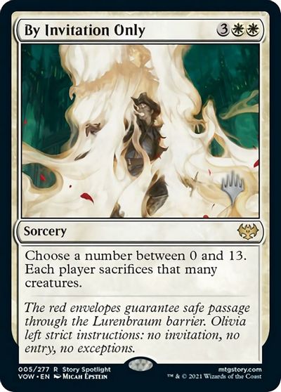 By Invitation Only (Promo Pack) [Innistrad: Crimson Vow Promos] | Gear Gaming Fayetteville