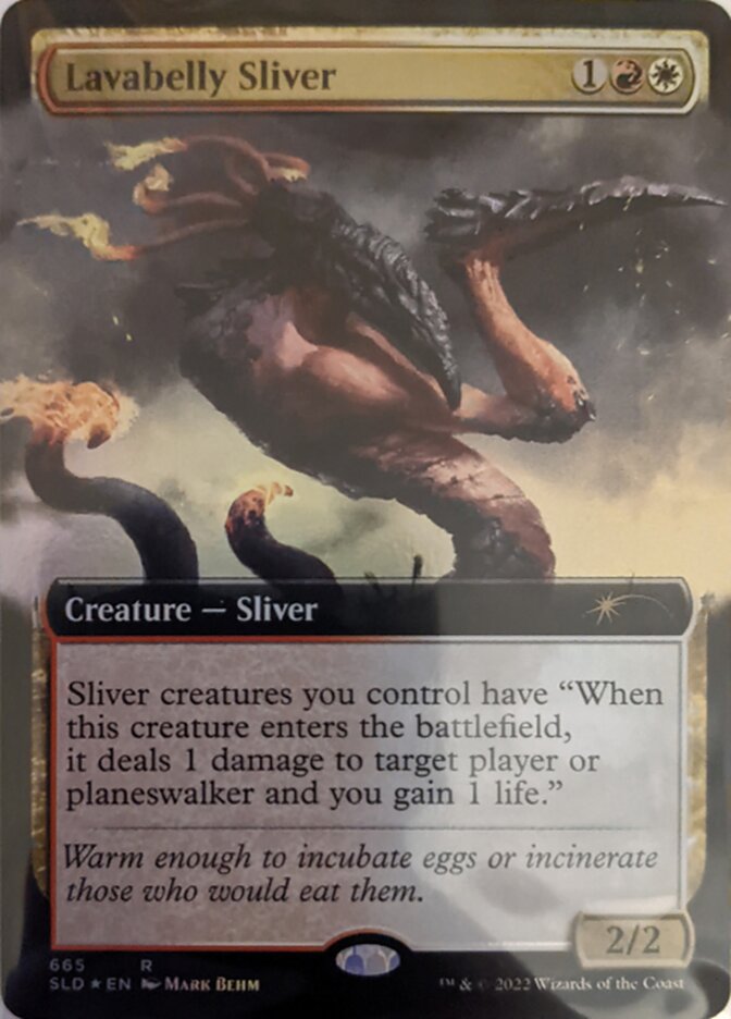 Lavabelly Sliver (Extended Art) [Secret Lair Drop Promos] | Gear Gaming Fayetteville
