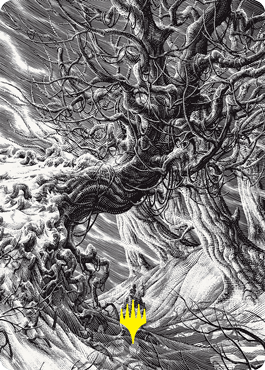 Forest Art Card (Gold-Stamped Signature) [Innistrad: Crimson Vow Art Series] | Gear Gaming Fayetteville