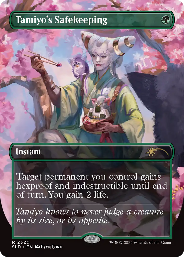 Tamiyo's Safekeeping (Rainbow Foil) [Secret Lair Drop Series] | Gear Gaming Fayetteville