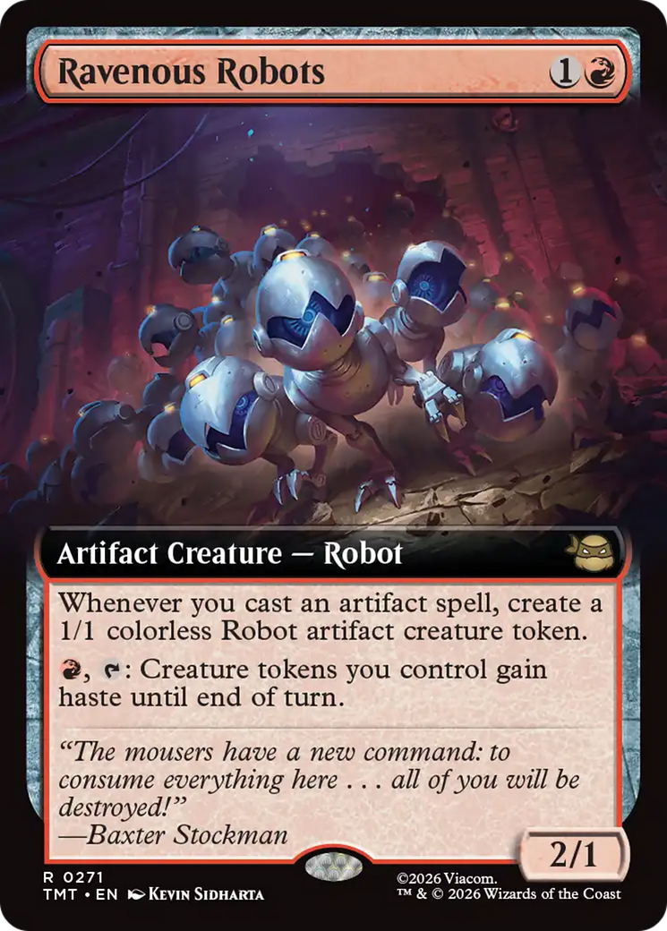 Ravenous Robots (Extended Art) [Teenage Mutant Ninja Turtles] | Gear Gaming Fayetteville