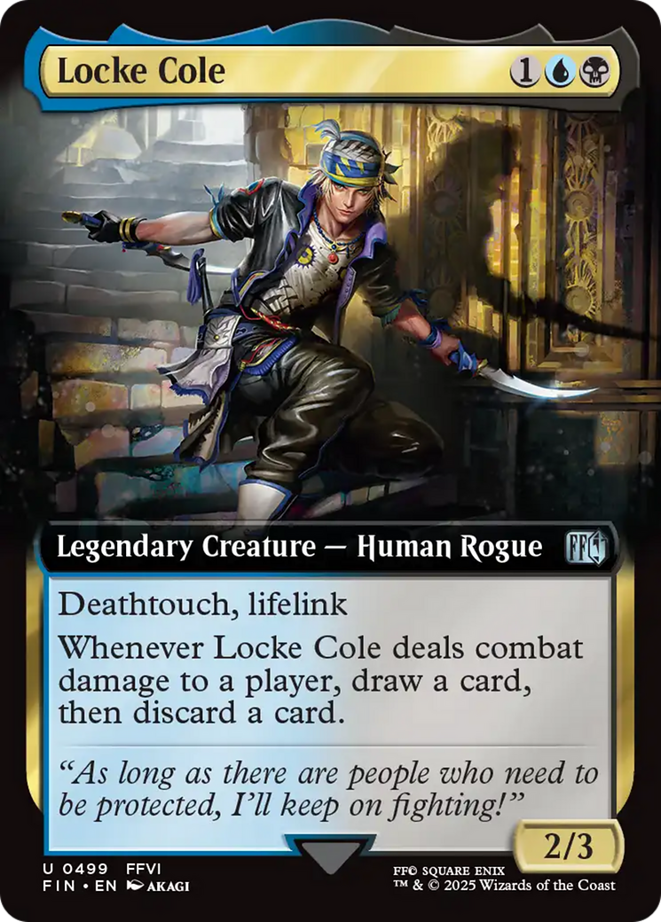 Locke Cole (Extended Art) [FINAL FANTASY] | Gear Gaming Fayetteville