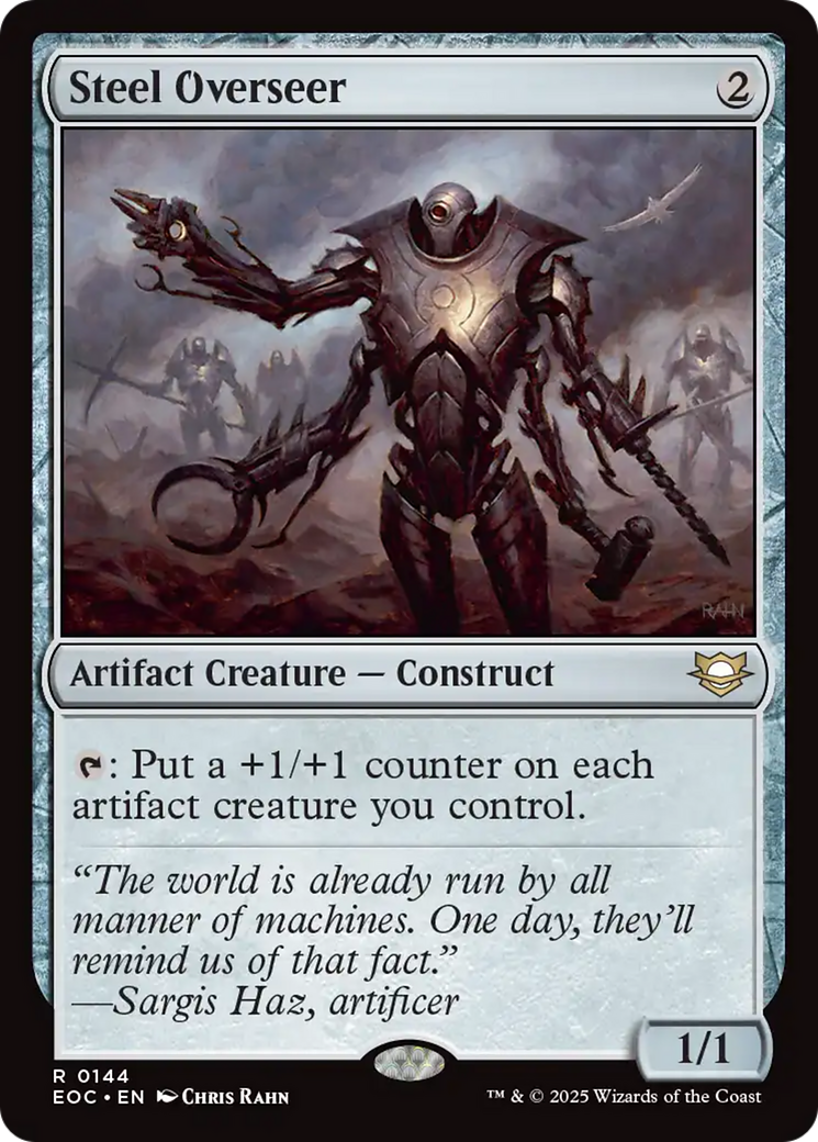 Steel Overseer [Edge of Eternities Commander] | Gear Gaming Fayetteville