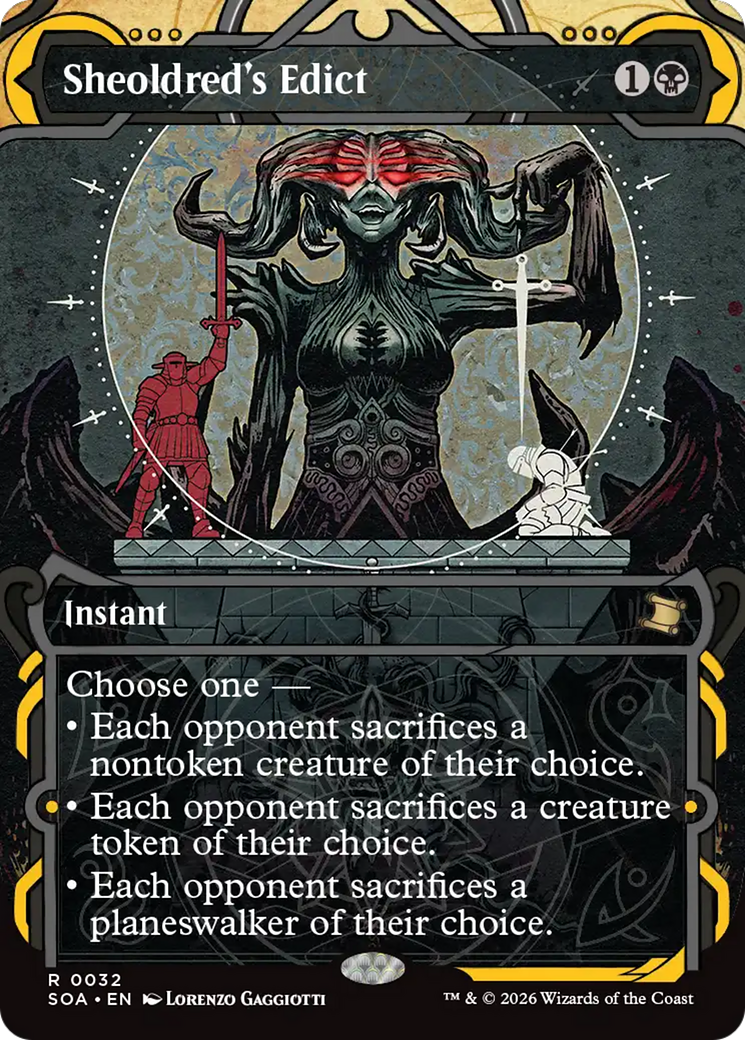 Sheoldred's Edict [Secrets of Strixhaven: Mystical Archive] | Gear Gaming Fayetteville