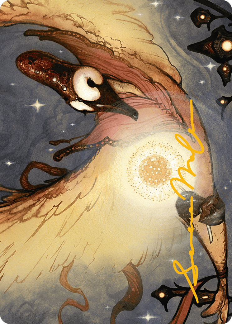 Salvation Swan Art Card (Gold-Stamped Signature) [Bloomburrow Art Series] | Gear Gaming Fayetteville