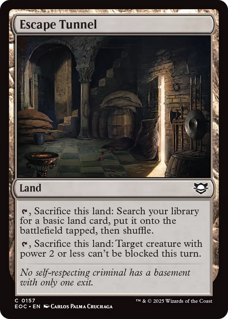 Escape Tunnel [Edge of Eternities Commander] | Gear Gaming Fayetteville
