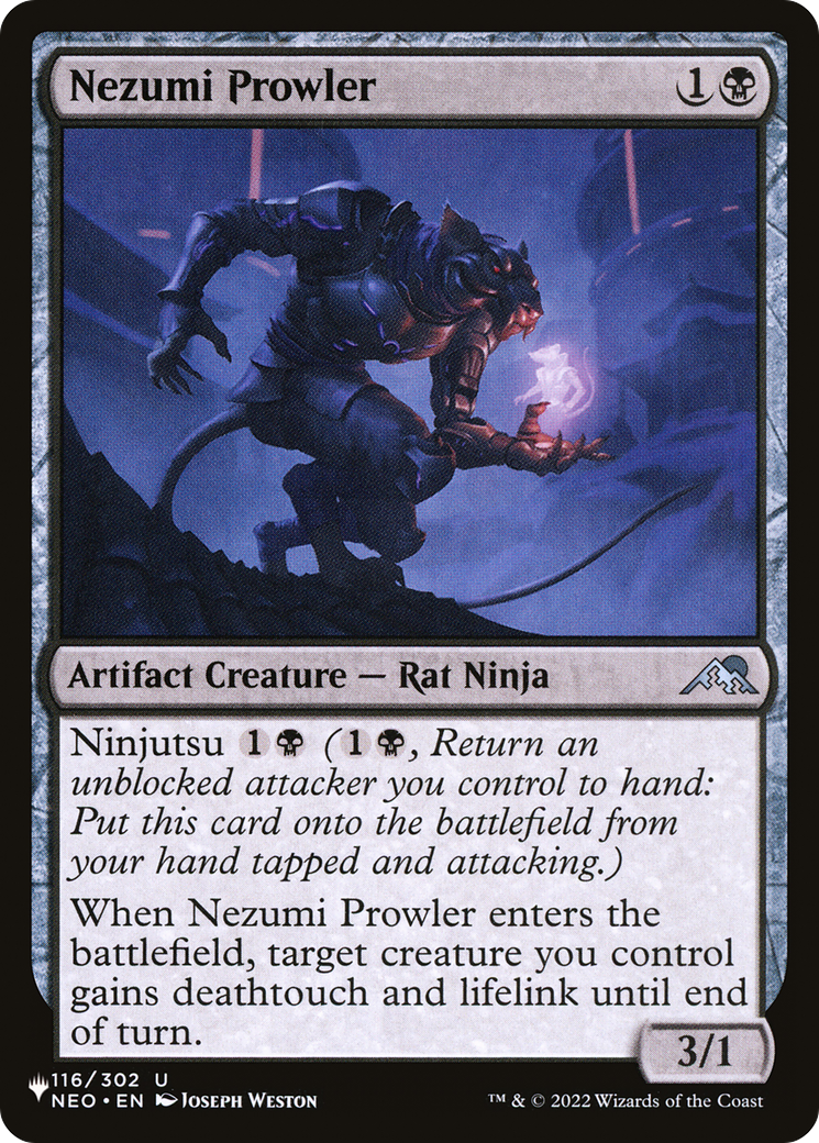 Nezumi Prowler [The List Reprints] | Gear Gaming Fayetteville