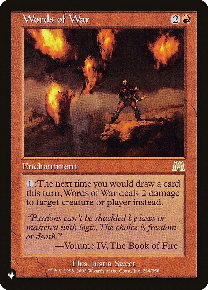 Words of War [The List] | Gear Gaming Fayetteville