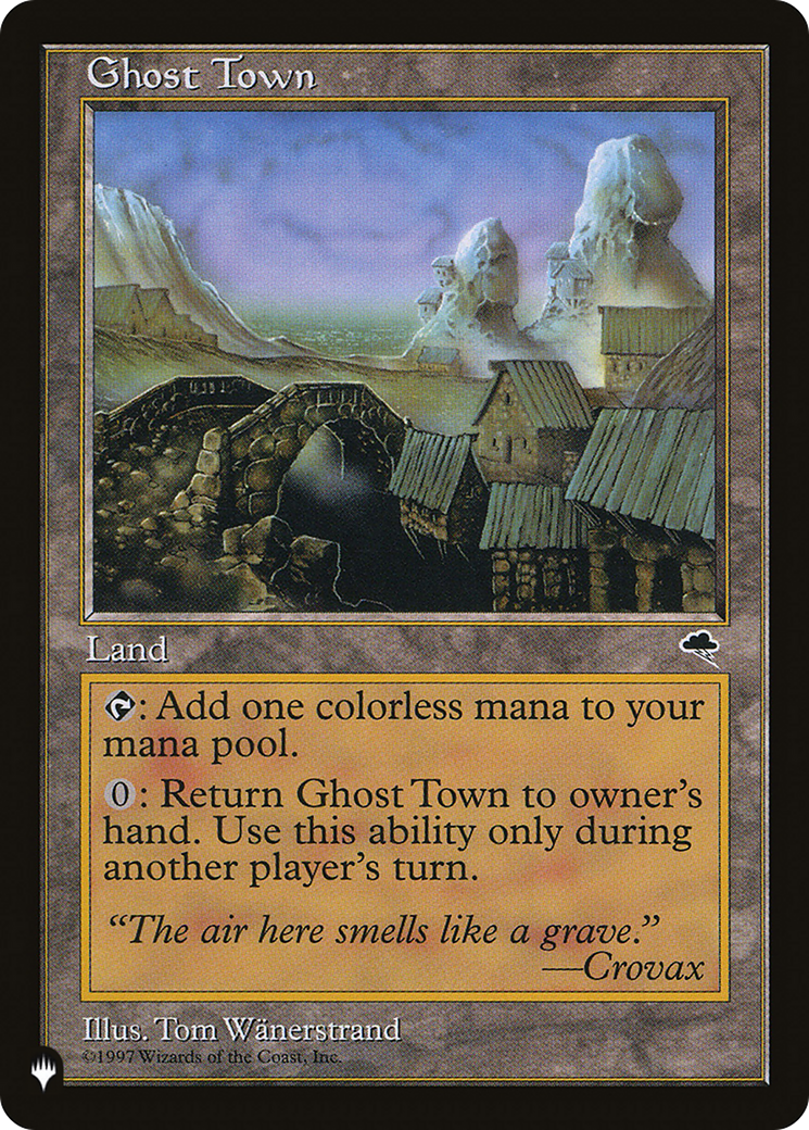 Ghost Town [The List Reprints] | Gear Gaming Fayetteville