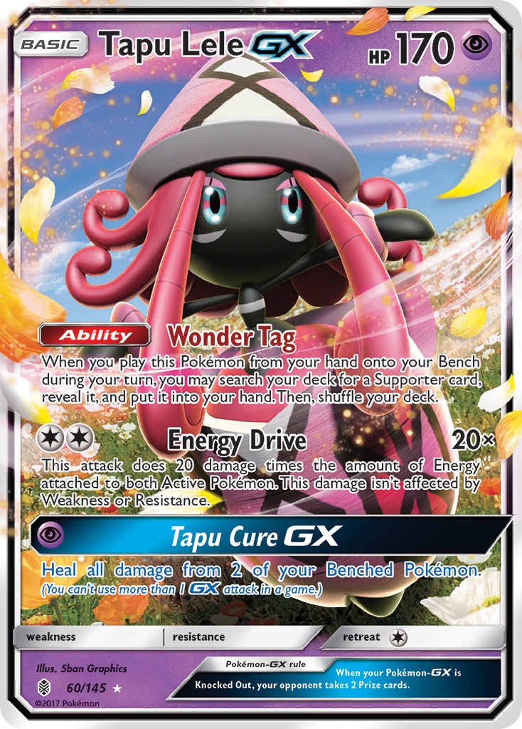 Tapu Lele GX (60/145) [Sun & Moon: Guardians Rising] | Gear Gaming Fayetteville