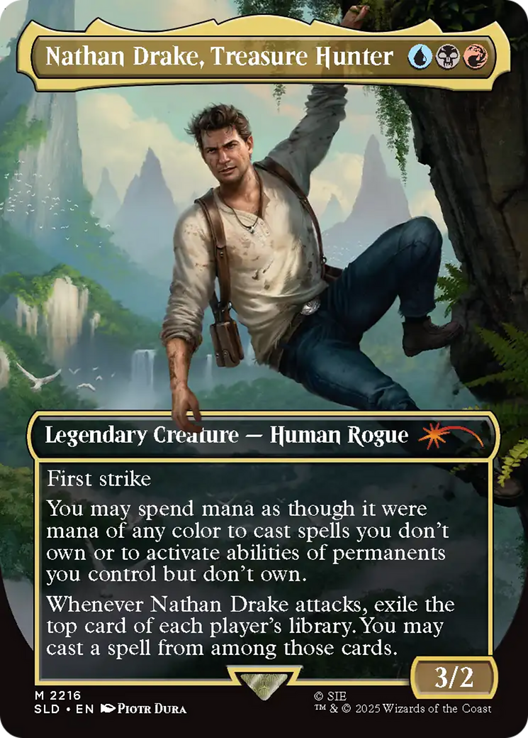 Nathan Drake, Treasure Hunter [Secret Lair Drop Series] | Gear Gaming Fayetteville