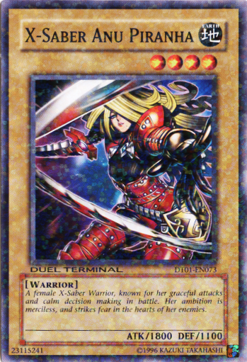 X-Saber Anu Piranha [DT01-EN073] Common | Gear Gaming Fayetteville