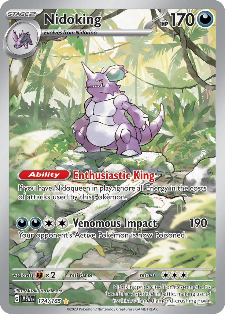 Nidoking (174/165) [Scarlet & Violet: 151] | Gear Gaming Fayetteville