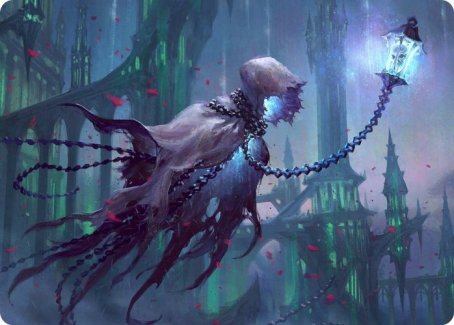 Wanderlight Spirit Art Card [Innistrad: Crimson Vow Art Series] | Gear Gaming Fayetteville
