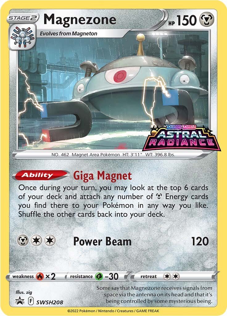 Magnezone (SWSH208) [Sword & Shield: Black Star Promos] | Gear Gaming Fayetteville