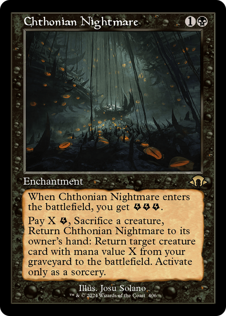 Chthonian Nightmare (Retro) [Modern Horizons 3] | Gear Gaming Fayetteville