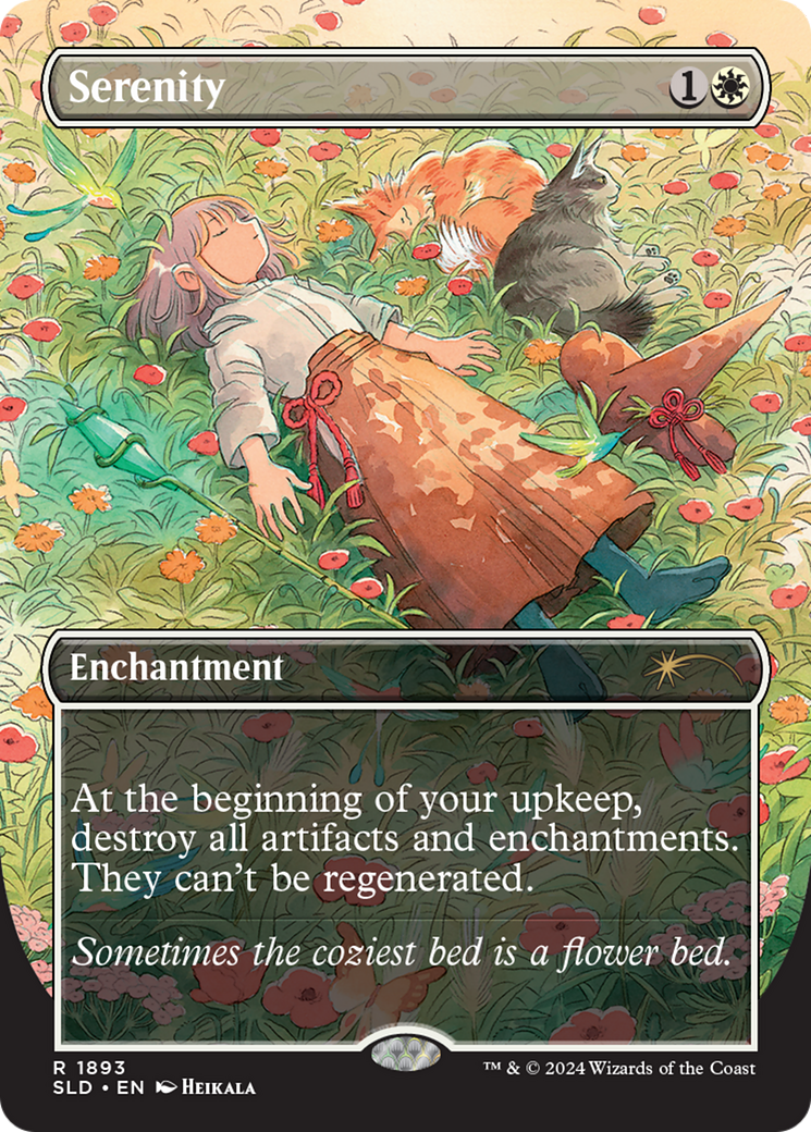 Serenity (Rainbow Foil) [Secret Lair Drop Series] | Gear Gaming Fayetteville