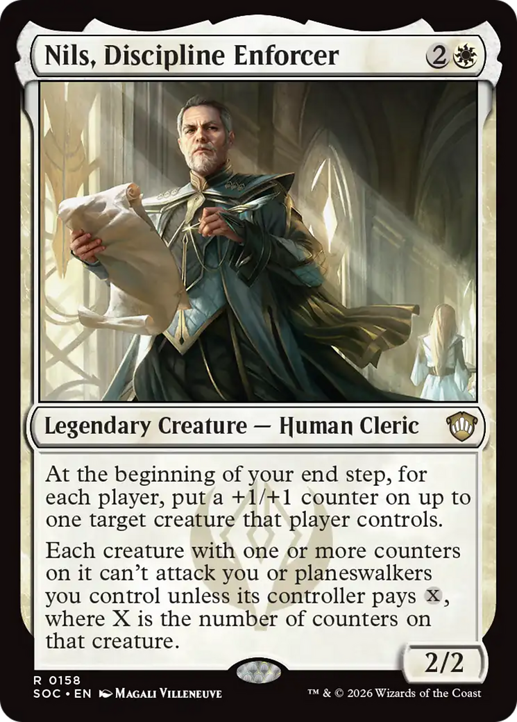 Nils, Discipline Enforcer [Secrets of Strixhaven Commander] | Gear Gaming Fayetteville