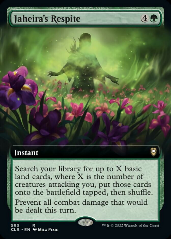 Jaheira's Respite (Extended Art) [Commander Legends: Battle for Baldur's Gate] | Gear Gaming Fayetteville