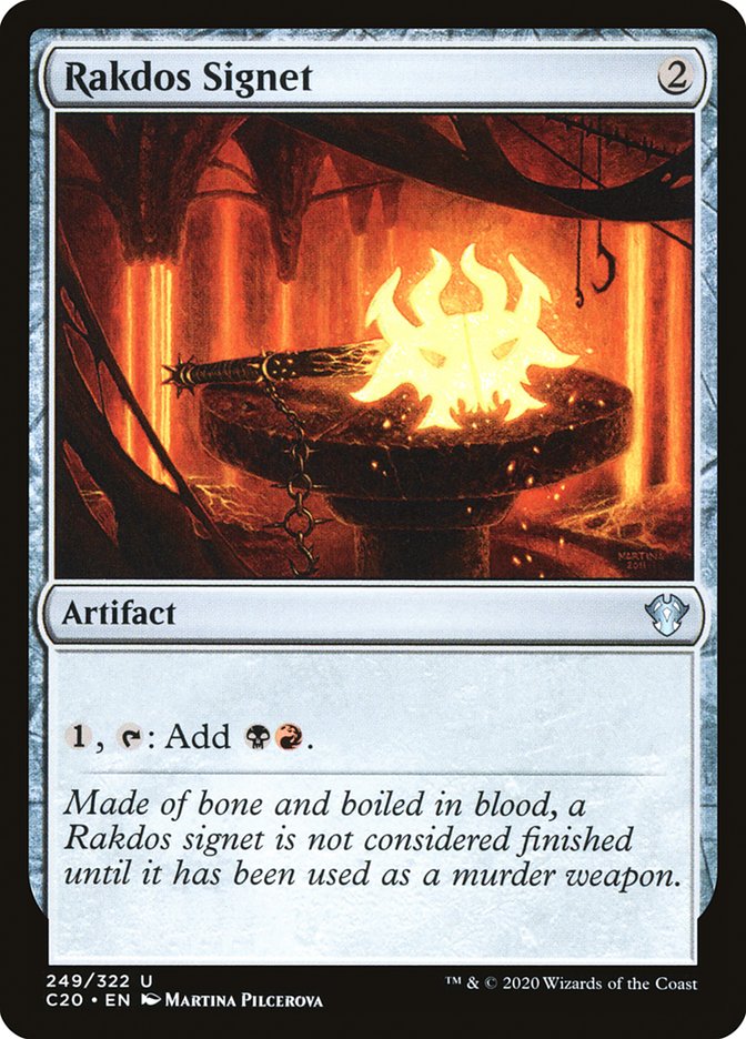 Rakdos Signet [Commander 2020] | Gear Gaming Fayetteville