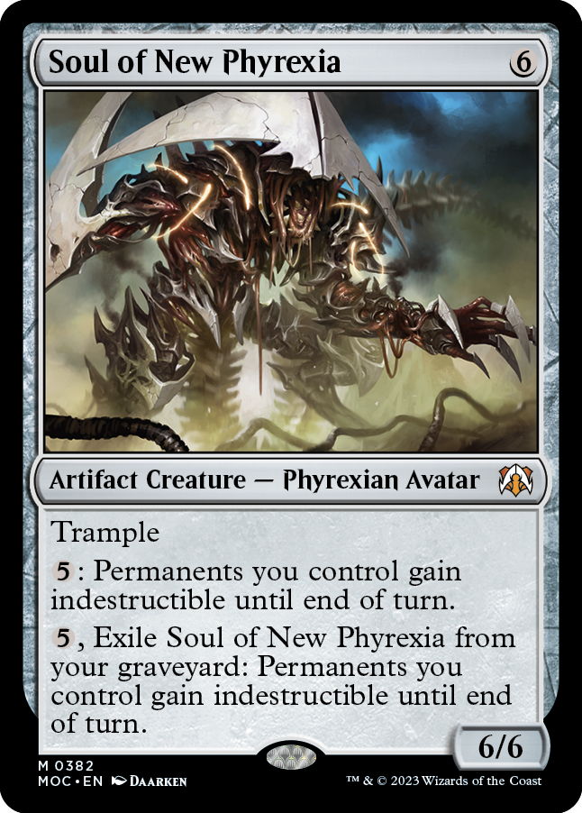 Soul of New Phyrexia [March of the Machine Commander] | Gear Gaming Fayetteville