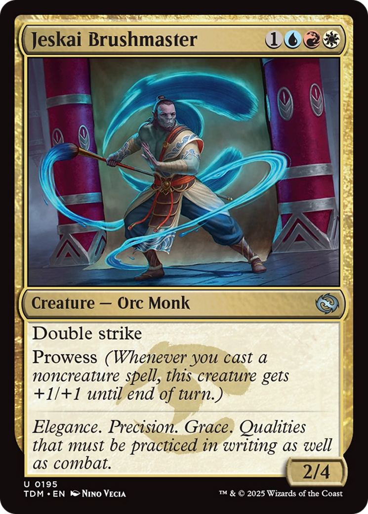 Jeskai Brushmaster [Tarkir: Dragonstorm] | Gear Gaming Fayetteville