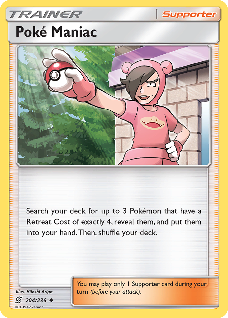 Poke Maniac (204/236) [Sun & Moon: Unified Minds] | Gear Gaming Fayetteville