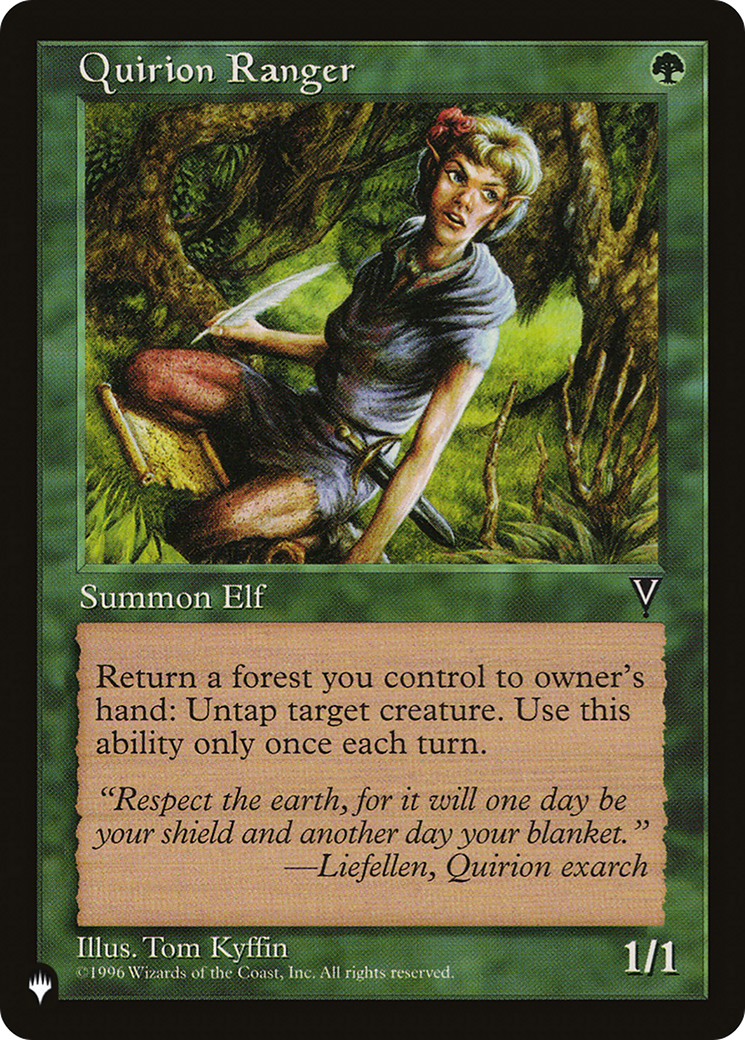 Quirion Ranger [The List Reprints] | Gear Gaming Fayetteville