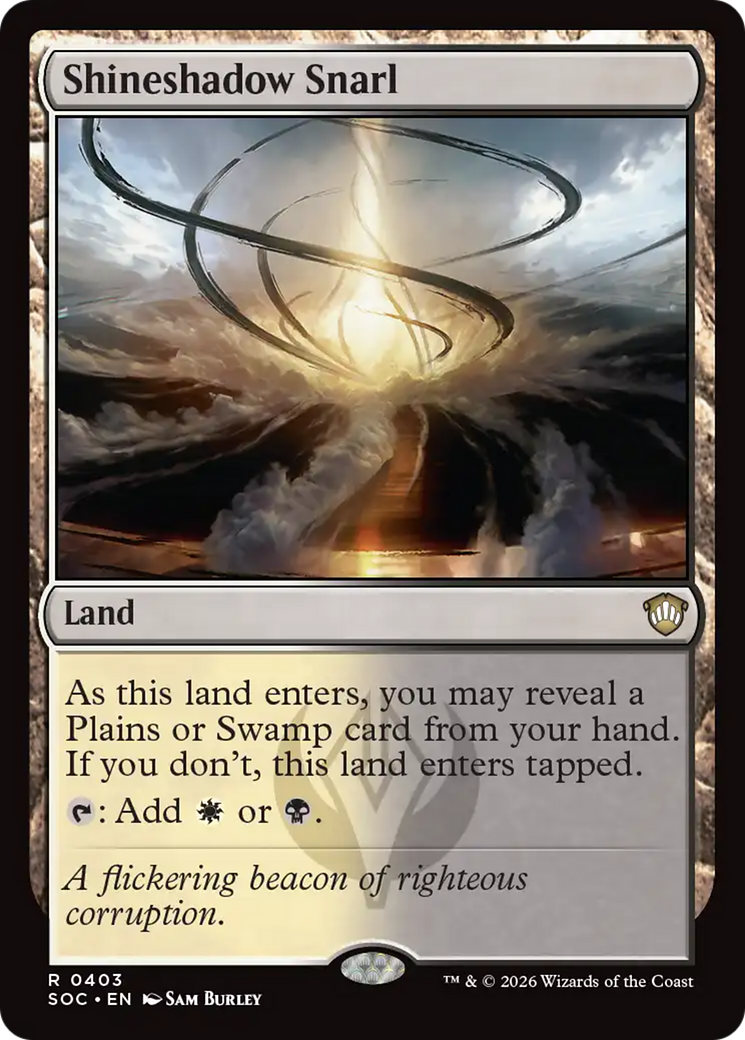 Shineshadow Snarl [Secrets of Strixhaven Commander] | Gear Gaming Fayetteville