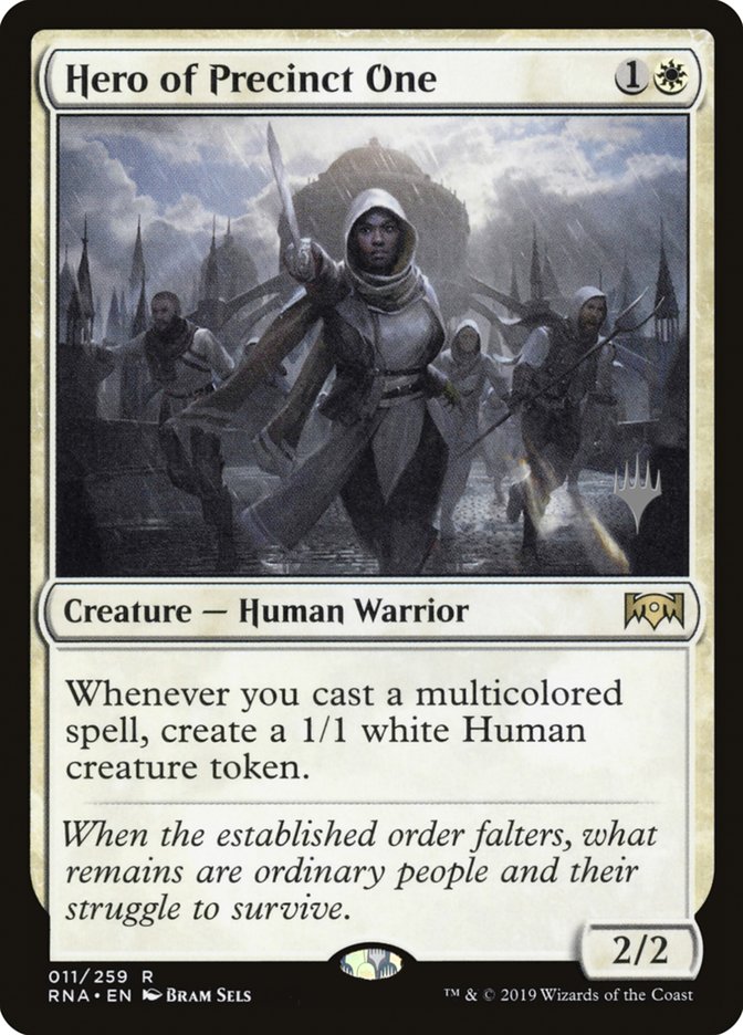 Hero of Precinct One (Promo Pack) [Ravnica Allegiance Promos] | Gear Gaming Fayetteville